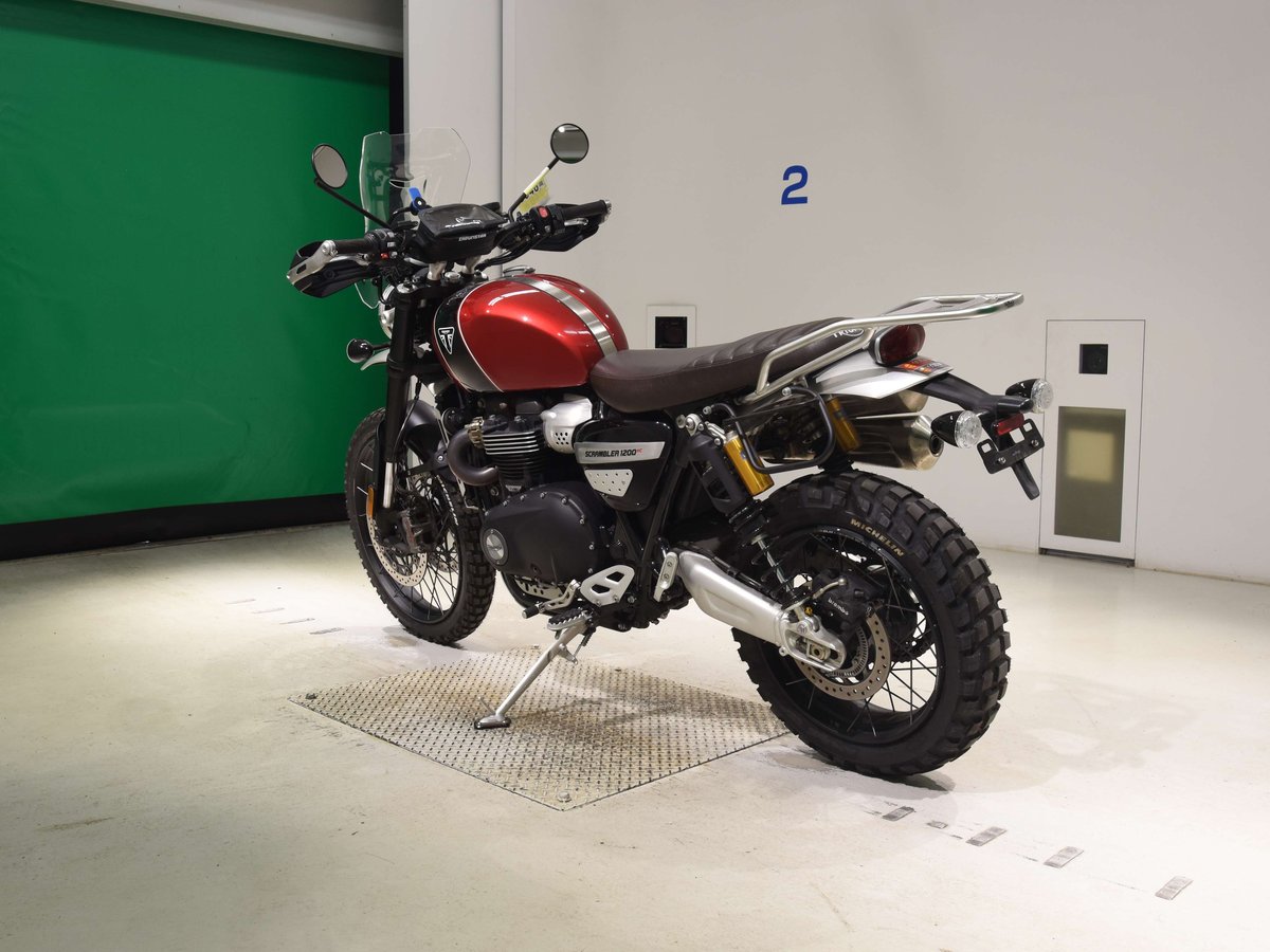 Triumph SCRAMBLER 1200 XC 2024, рама SMTDAD81HYPBF1269 – мотоцикл из Японии с аукциона BDS, фото 6