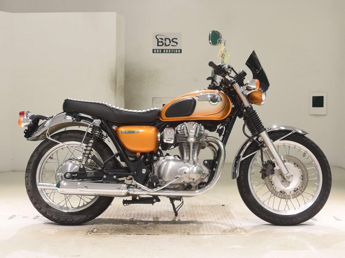 Kawasaki W800 2012, рама EJ800A-004098 – мотоцикл из Японии с аукциона BDS, фото 1