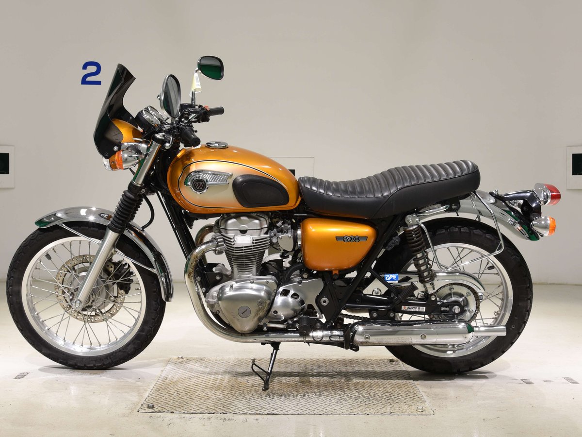 Kawasaki W800 2012, рама EJ800A-004098 – мотоцикл из Японии с аукциона BDS, фото 2