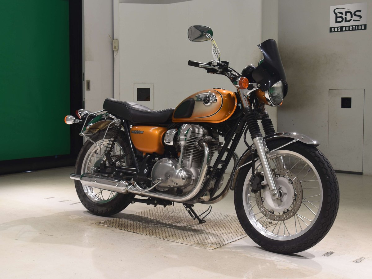 Kawasaki W800 2012, рама EJ800A-004098 – мотоцикл из Японии с аукциона BDS, фото 3