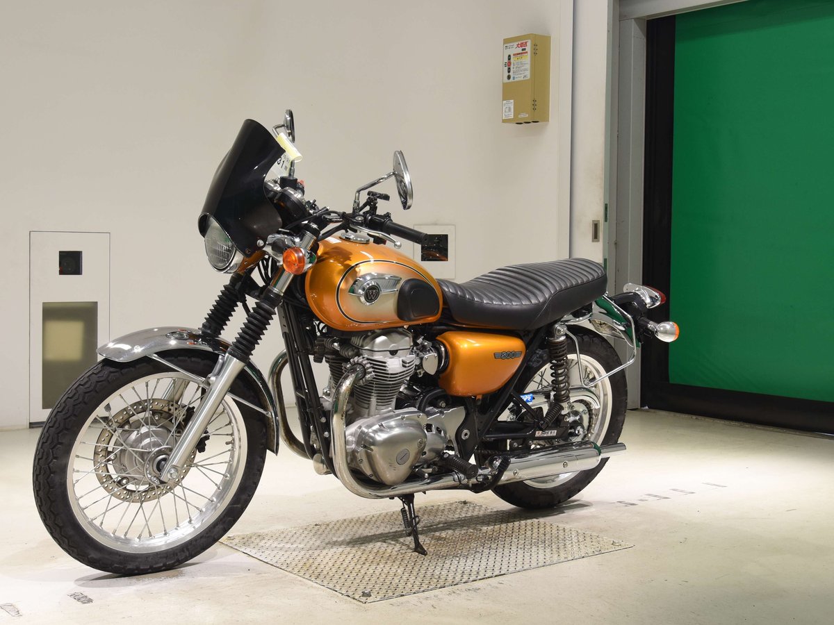 Kawasaki W800 2012, рама EJ800A-004098 – мотоцикл из Японии с аукциона BDS, фото 4