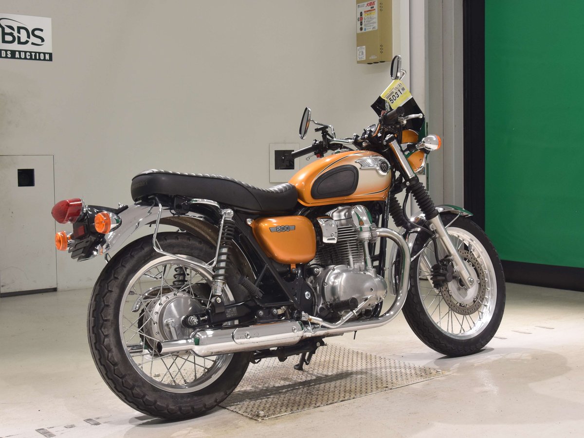 Kawasaki W800 2012, рама EJ800A-004098 – мотоцикл из Японии с аукциона BDS, фото 5