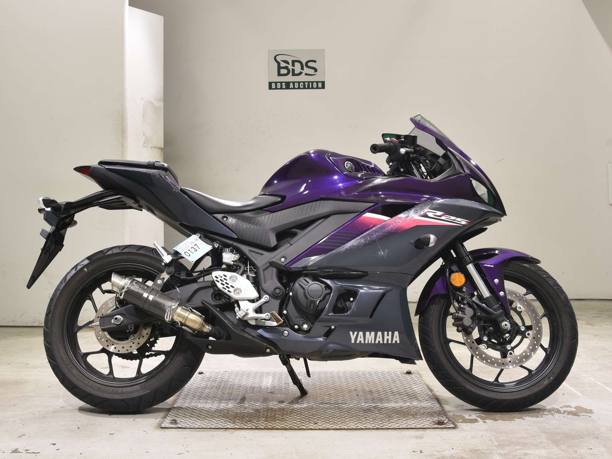 Yamaha YZF-R25A 2021, рама RG43J-018118 – мотоцикл из Японии с аукциона BDS, фото 1