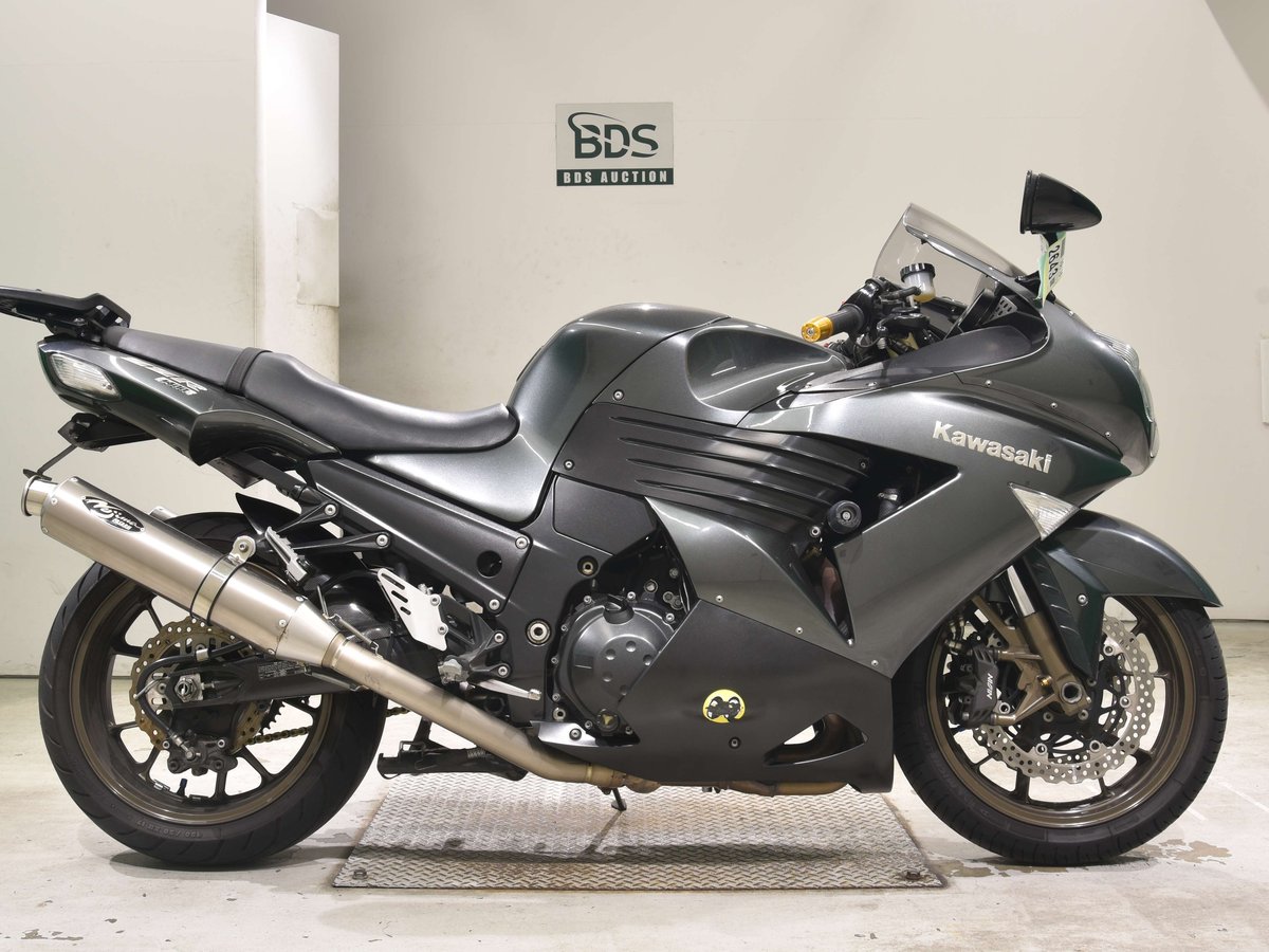 Kawasaki ZZ-R1400 2006, рама ZXT40A-008998 – мотоцикл из Японии с аукциона BDS, фото 1
