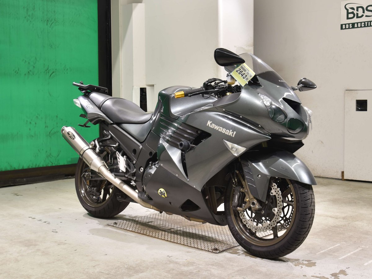 Kawasaki ZZ-R1400 2006, рама ZXT40A-008998 – мотоцикл из Японии с аукциона BDS, фото 3