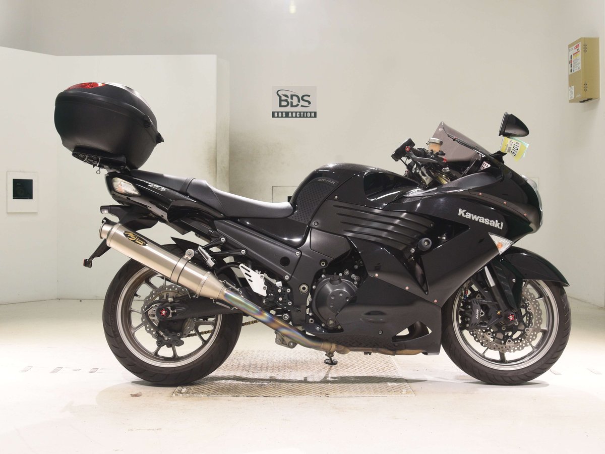 Kawasaki ZZ-R1400 2007, рама ZXT40A-022809 – мотоцикл из Японии с аукциона BDS, фото 1