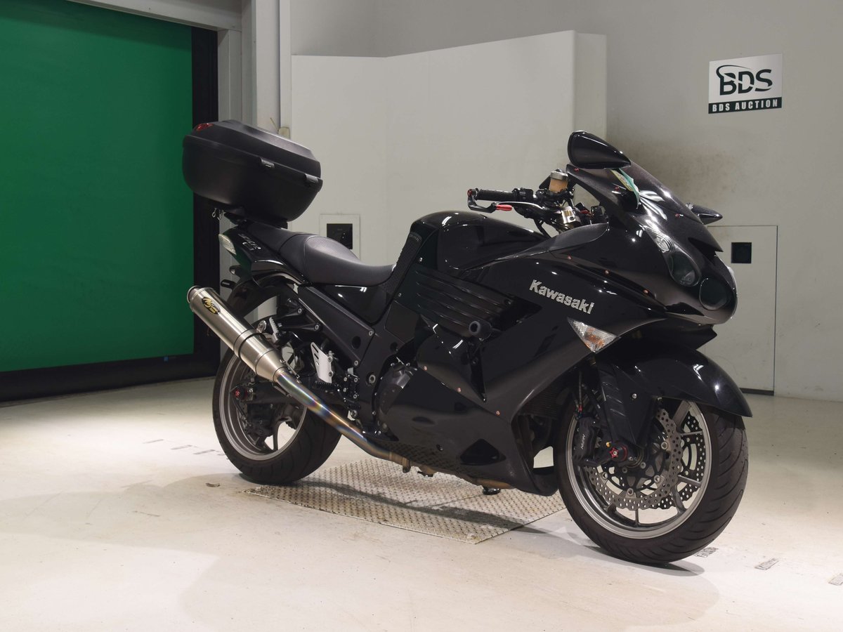 Kawasaki ZZ-R1400 2007, рама ZXT40A-022809 – мотоцикл из Японии с аукциона BDS, фото 3
