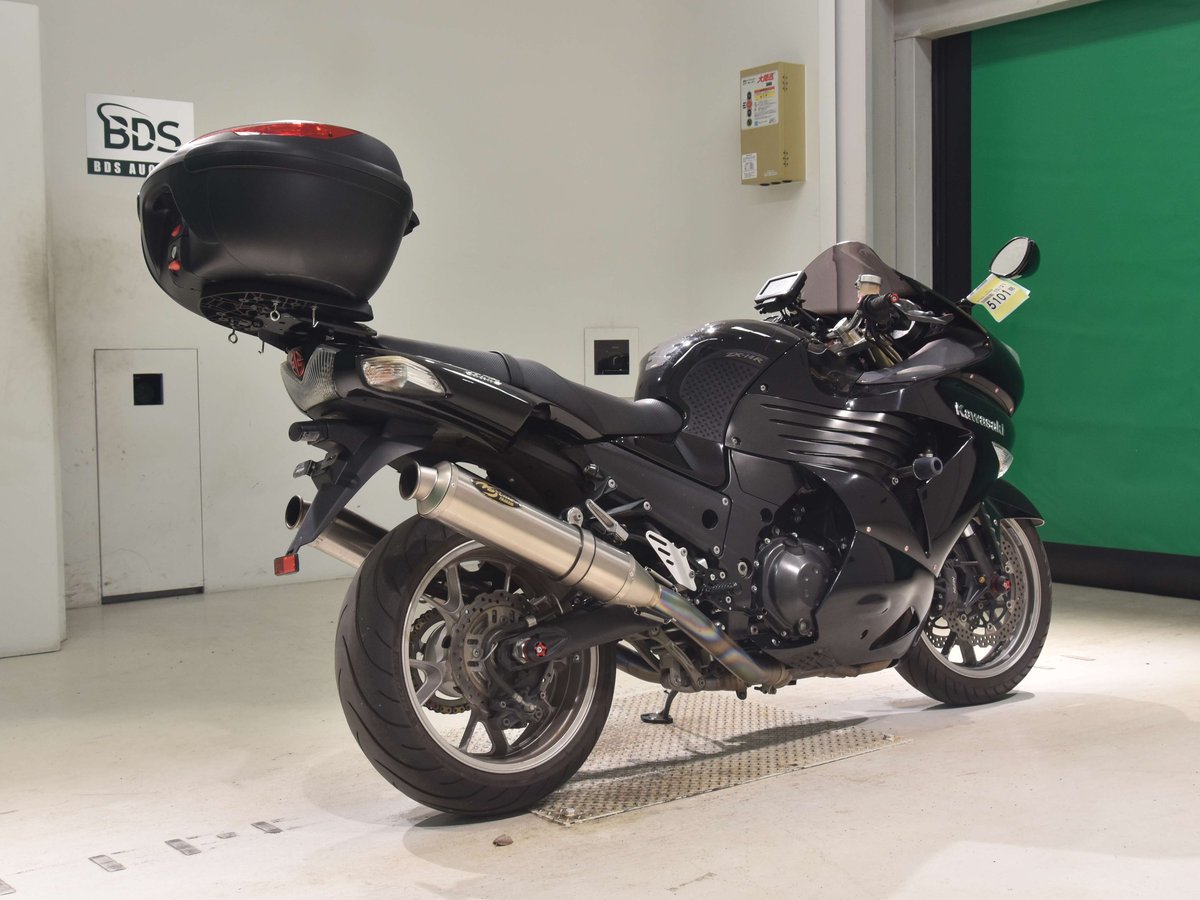 Kawasaki ZZ-R1400 2007, рама ZXT40A-022809 – мотоцикл из Японии с аукциона BDS, фото 5