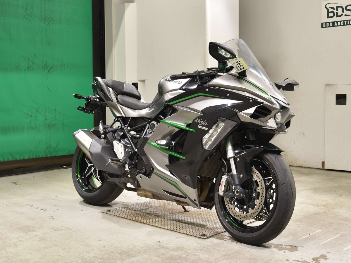 Kawasaki NINJA H2 SX SE + 2019, рама ZXT02A-005315 – мотоцикл из Японии с аукциона BDS, фото 3