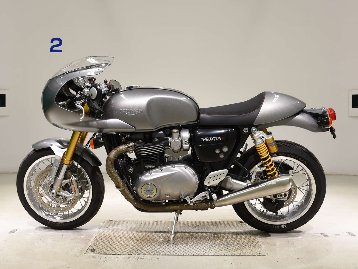 Triumph THRUXTON1200R 2016, рама SMTDAD72H4G781209 – мотоцикл из Японии с аукциона BDS, фото 2