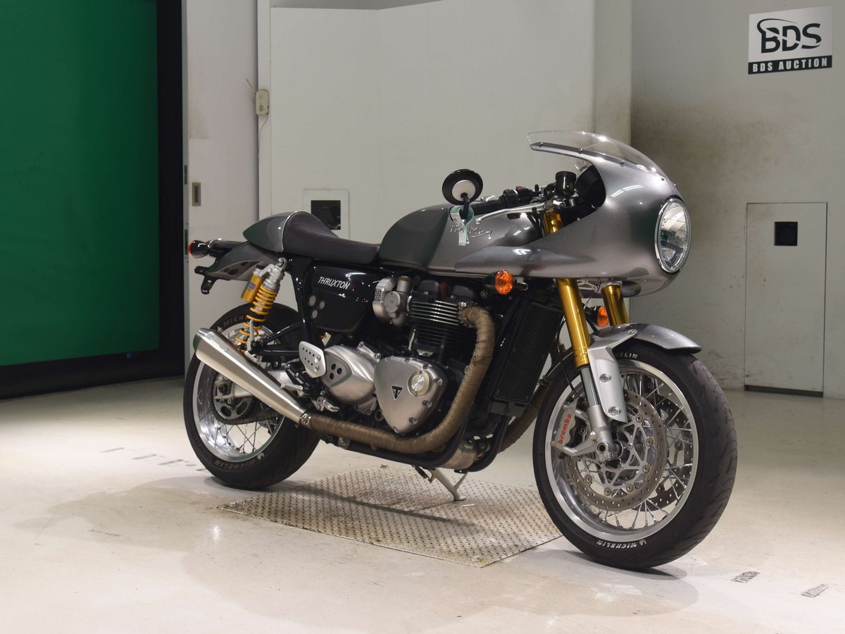 Triumph THRUXTON1200R 2016, рама SMTDAD72H4G781209 – мотоцикл из Японии с аукциона BDS, фото 3
