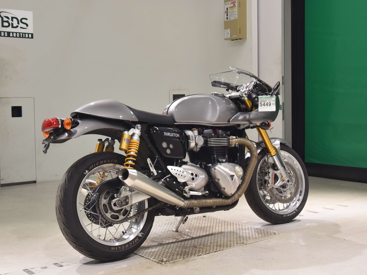 Triumph THRUXTON1200R 2016, рама SMTDAD72H4G781209 – мотоцикл из Японии с аукциона BDS, фото 5