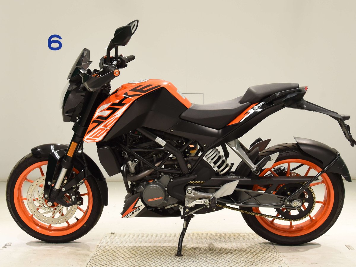 KTM 125 DUKE 2020, рама MD2JPAYK4LC059870 – мотоцикл из Японии с аукциона BDS, фото 2