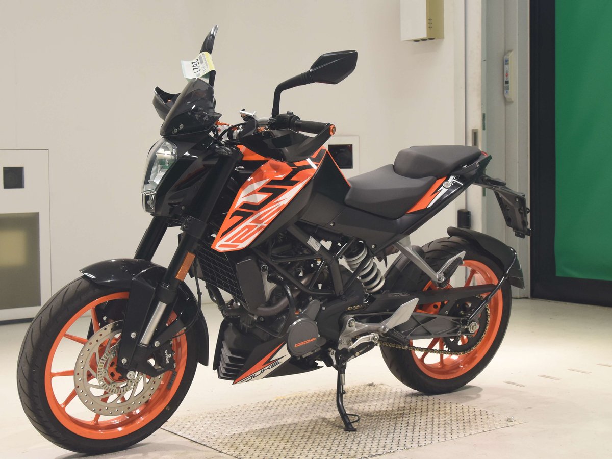 KTM 125 DUKE 2020, рама MD2JPAYK4LC059870 – мотоцикл из Японии с аукциона BDS, фото 4