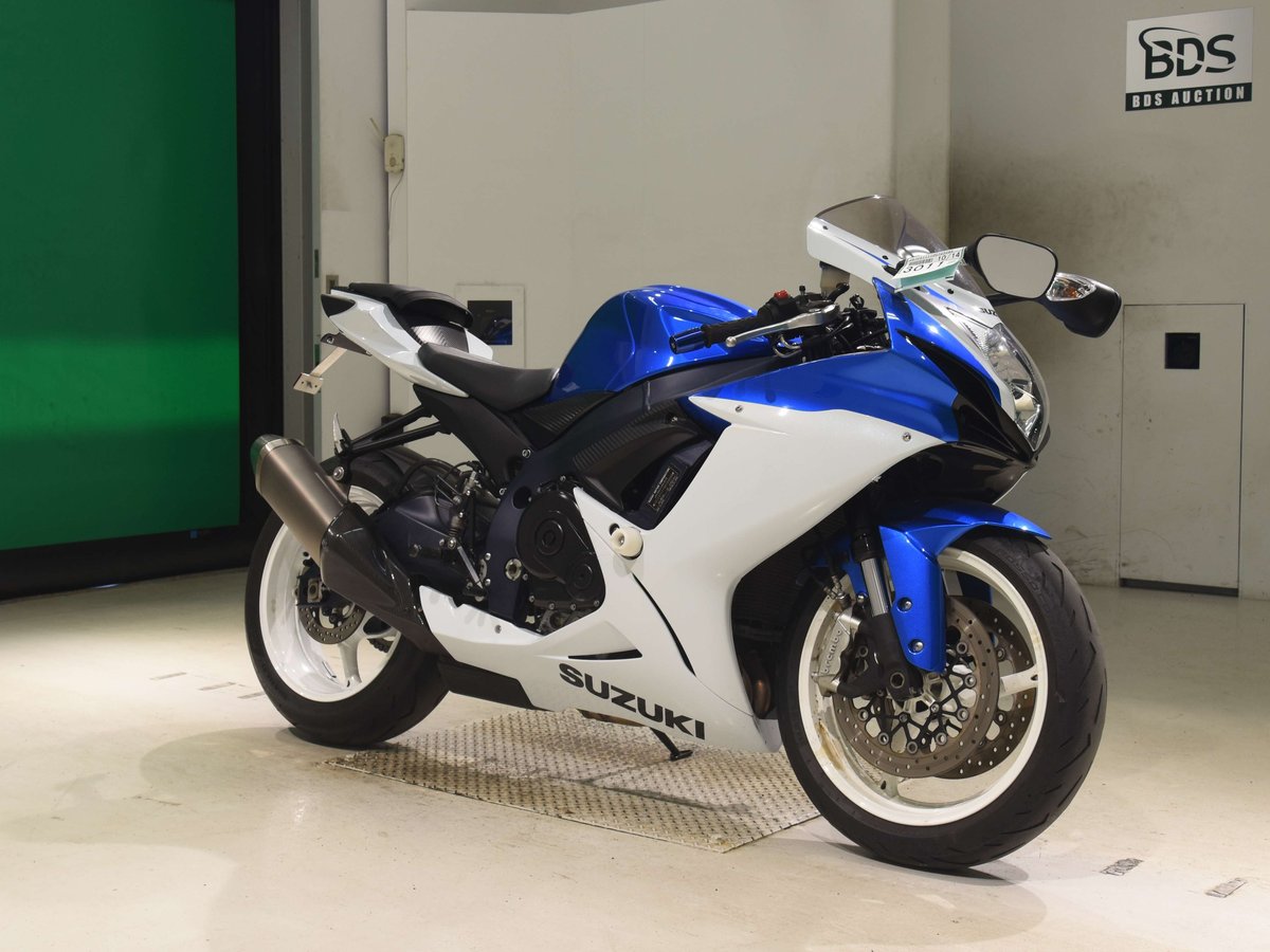 Suzuki GSX-R600 2012, рама JS1C3111100103099 – мотоцикл из Японии с аукциона BDS, фото 3