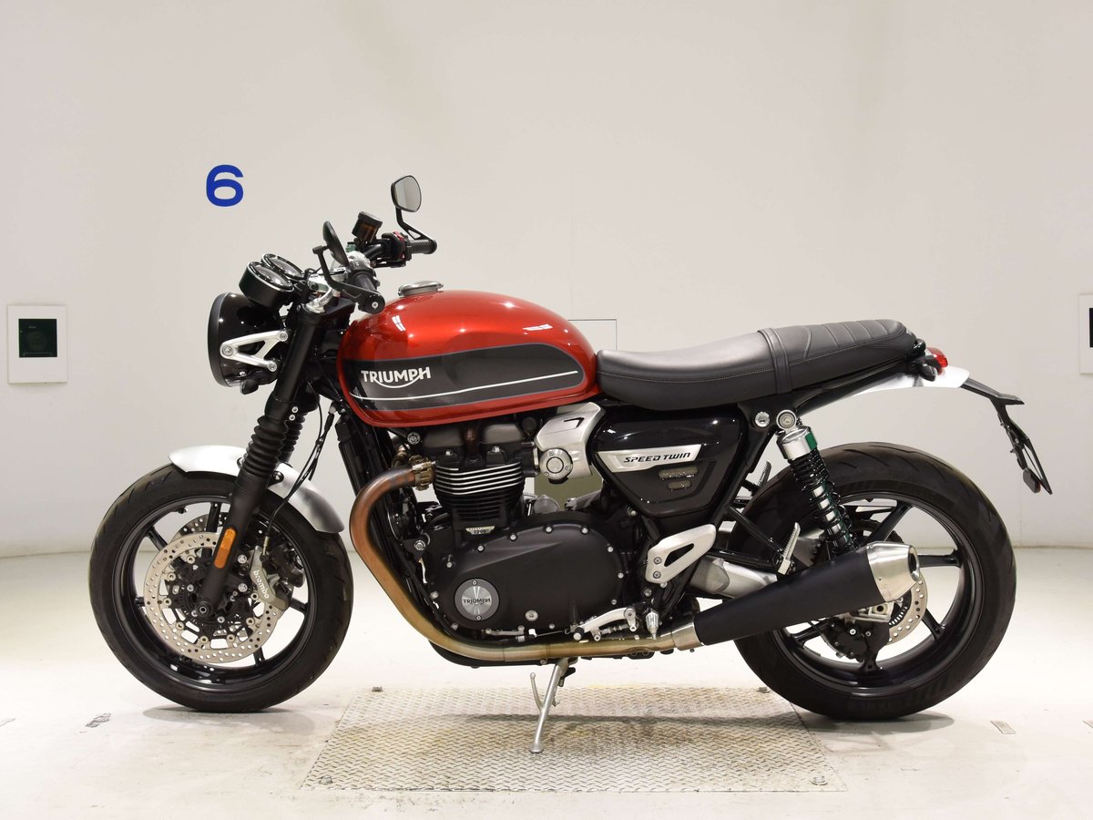Triumph SPEED TWIN 2020, рама SMTDAD85H4LAA7741 – мотоцикл из Японии с аукциона BDS, фото 2