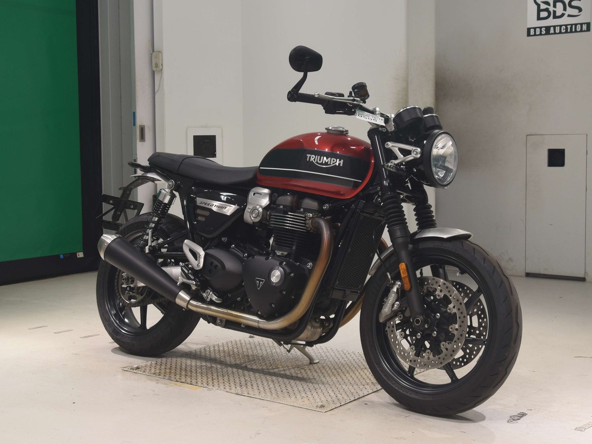 Triumph SPEED TWIN 2020, рама SMTDAD85H4LAA7741 – мотоцикл из Японии с аукциона BDS, фото 3
