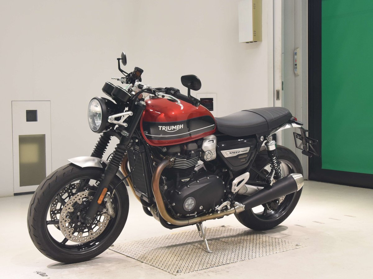 Triumph SPEED TWIN 2020, рама SMTDAD85H4LAA7741 – мотоцикл из Японии с аукциона BDS, фото 4