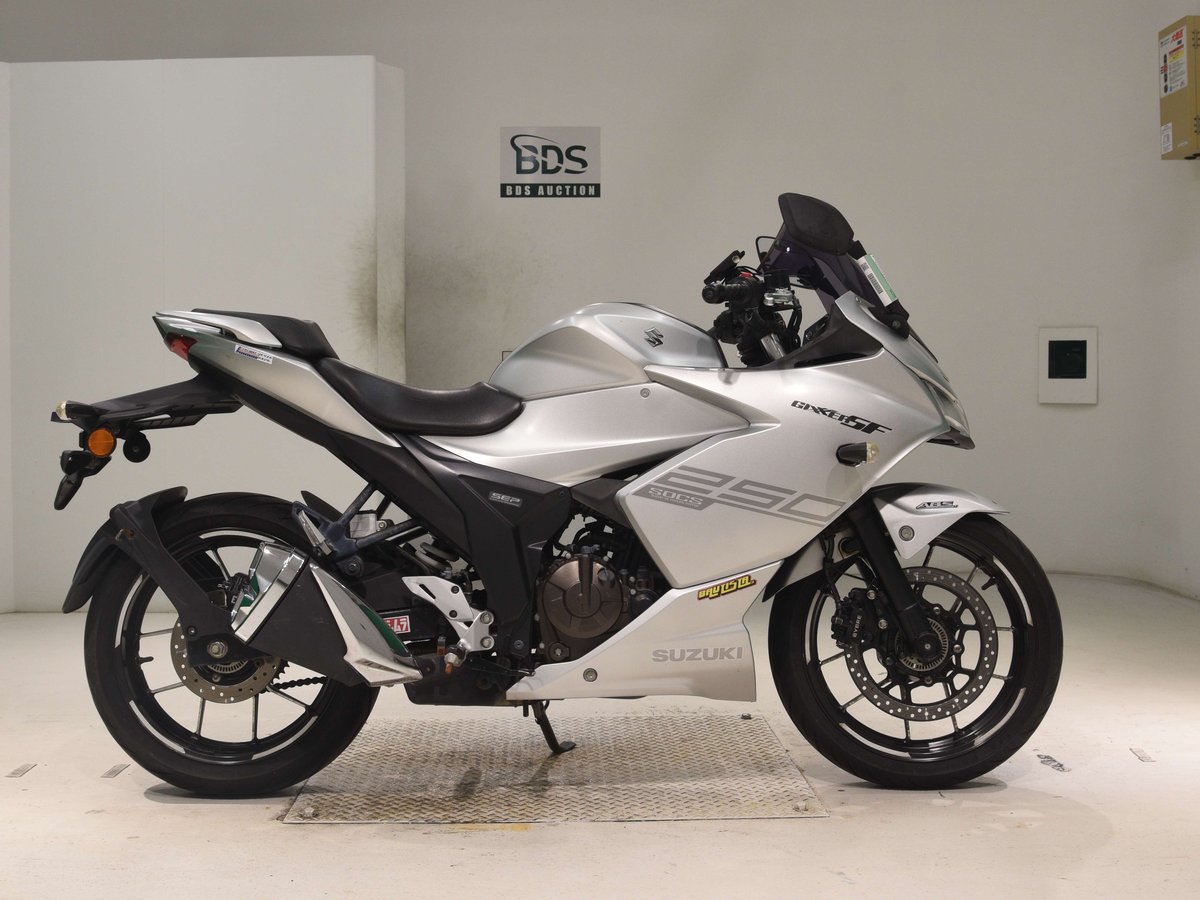 Suzuki GIXXER SF250 2019, рама MB8ED22AEK8103726 – мотоцикл из Японии с аукциона BDS, фото 1
