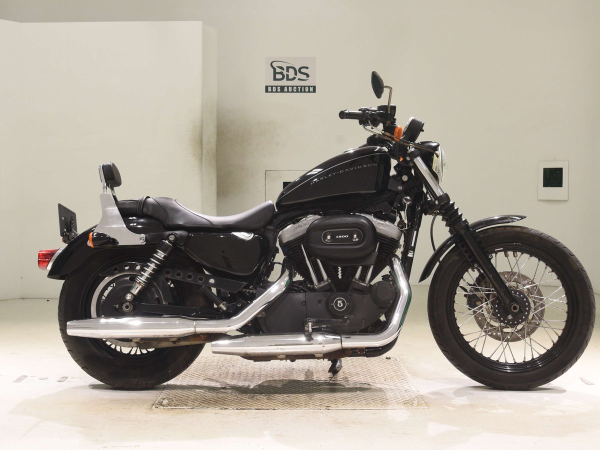 HD SPORTSTER XL1200N 2008, рама 5HD1CZ3128K420001 – мотоцикл из Японии с аукциона BDS, фото 1