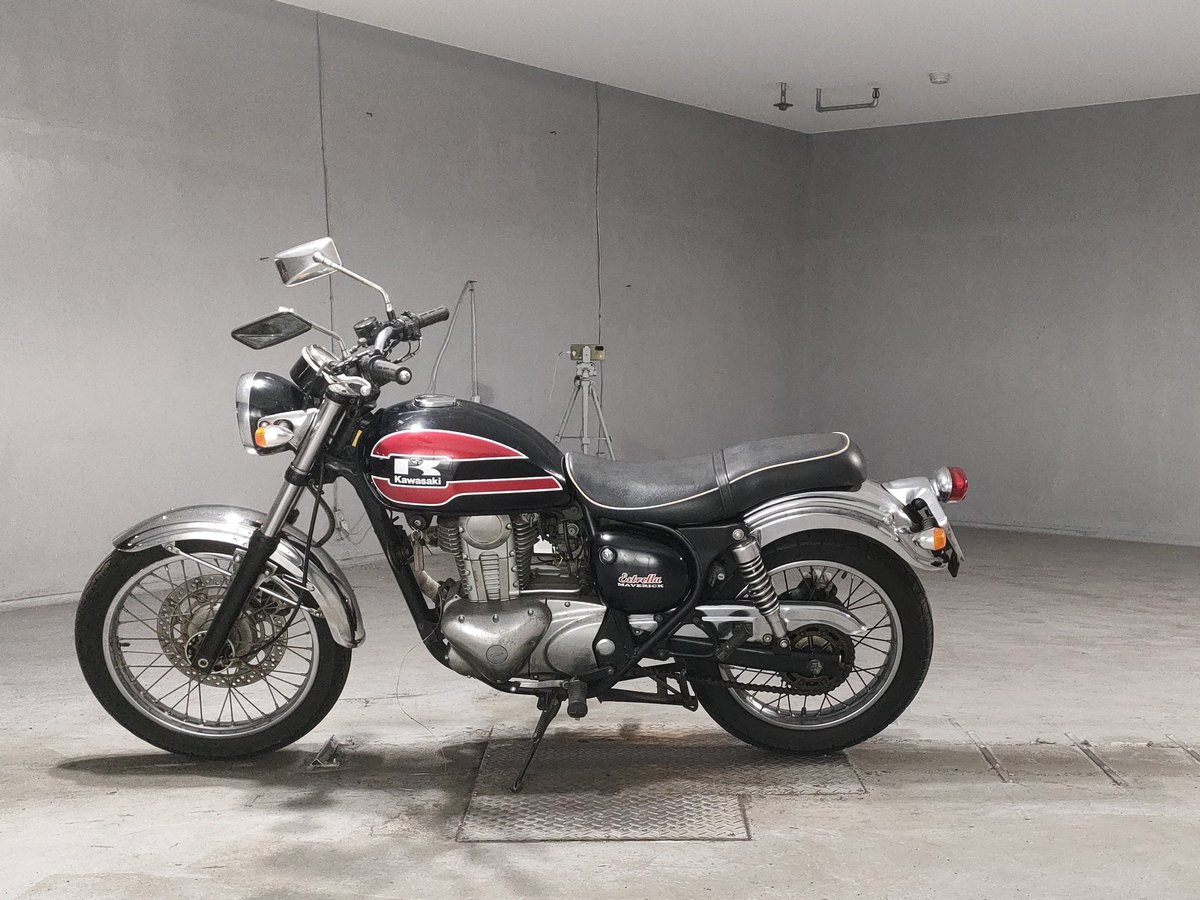 Kawasaki ESTRELLA RS, рама BJ250A-074582 – мотоцикл из Японии с аукциона JBA, фото 2