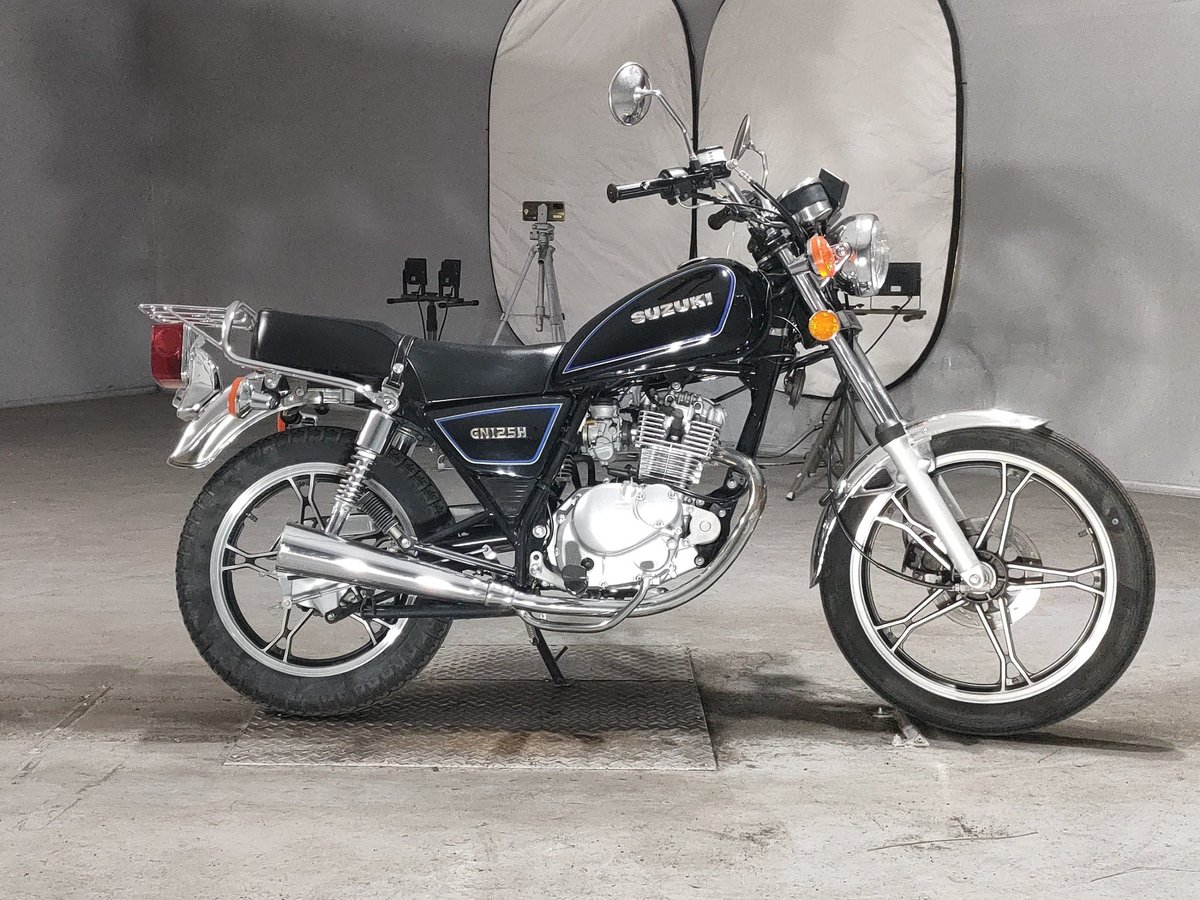 Suzuki GN125H 2018, рама LC6PCJG97J0014653 – мотоцикл из Японии с аукциона JBA, фото 1
