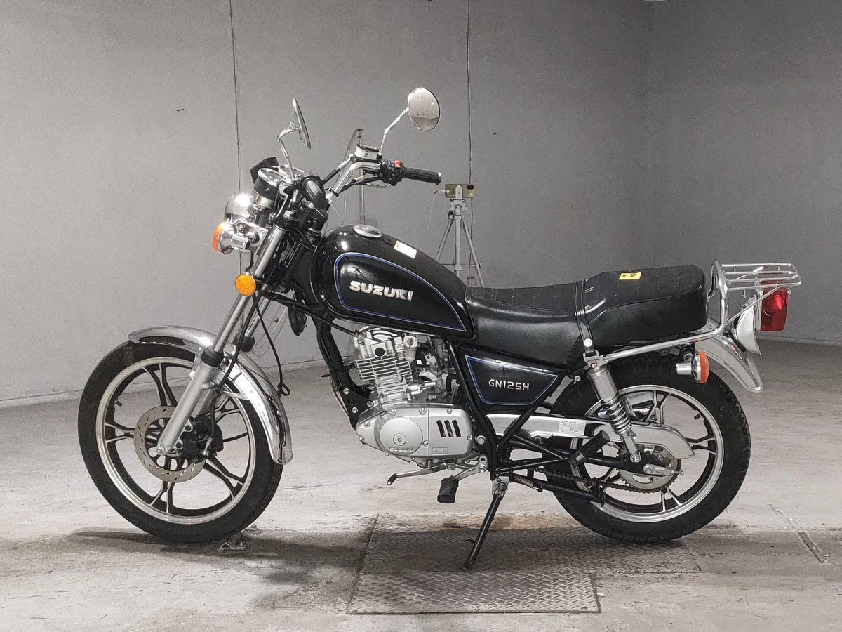 Suzuki GN125H 2018, рама LC6PCJG97J0014653 – мотоцикл из Японии с аукциона JBA, фото 2