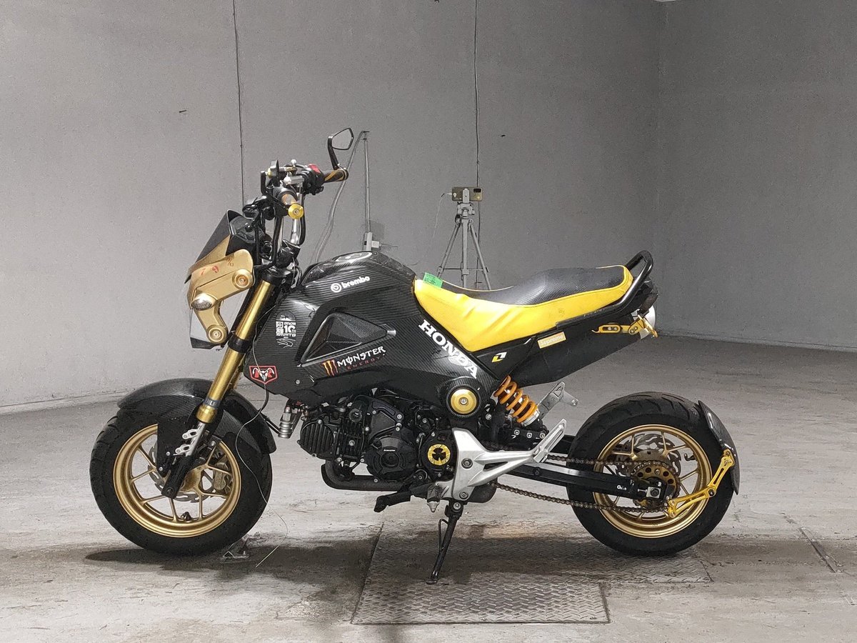 Honda MSX125 GROM, рама JF61-1102535 – мотоцикл из Японии с аукциона JBA, фото 2