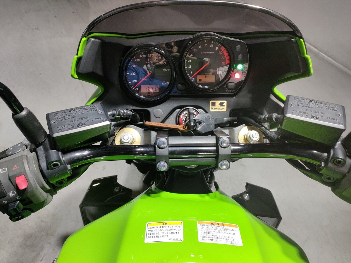 Kawasaki ZRX1200 2017, рама ZRT20D-023791 – мотоцикл из Японии с аукциона JBA, фото 5