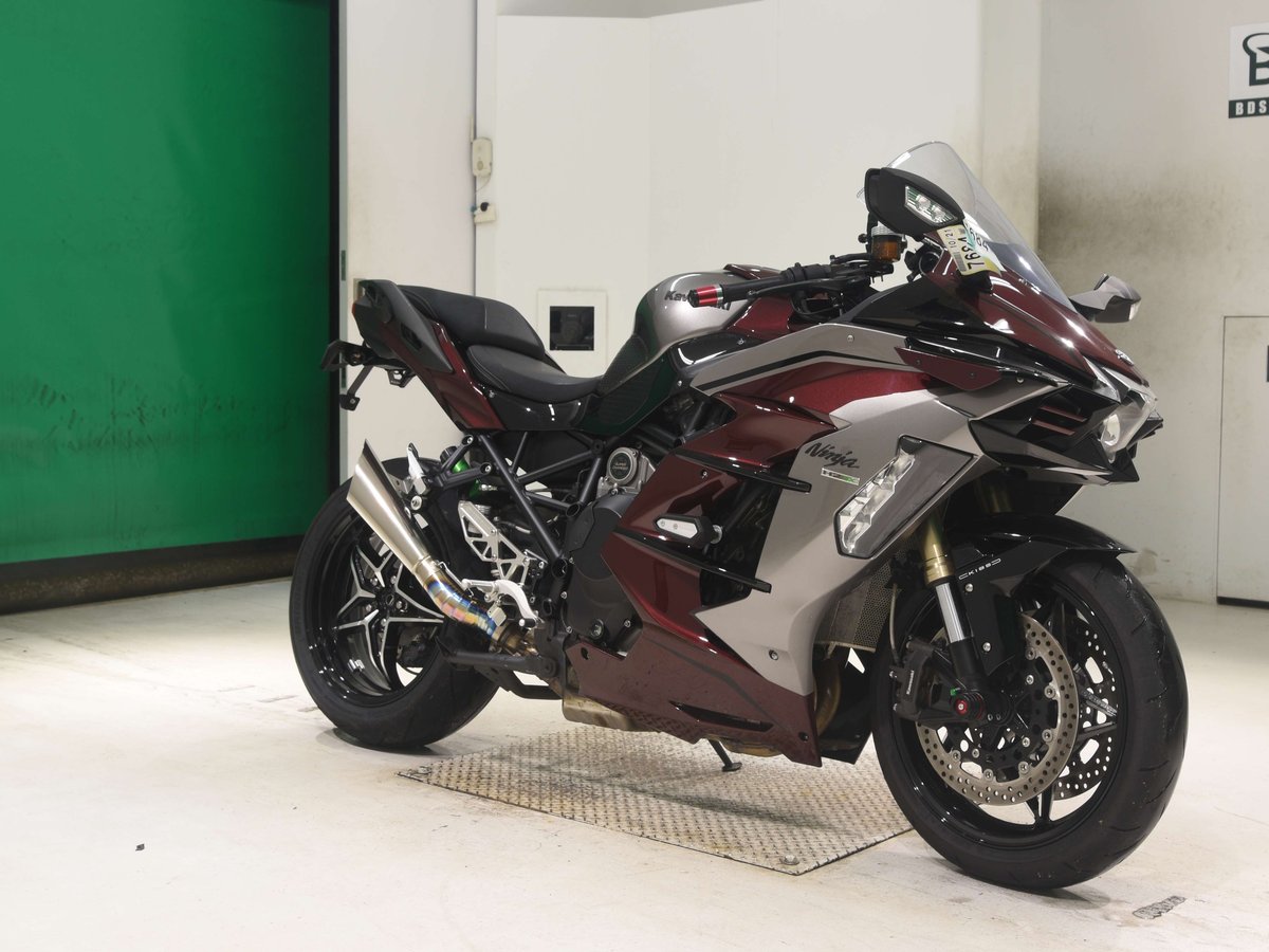 Kawasaki NINJA H2 SX SE 2020, рама ZXT02A-009711 – мотоцикл из Японии с аукциона BDS, фото 3