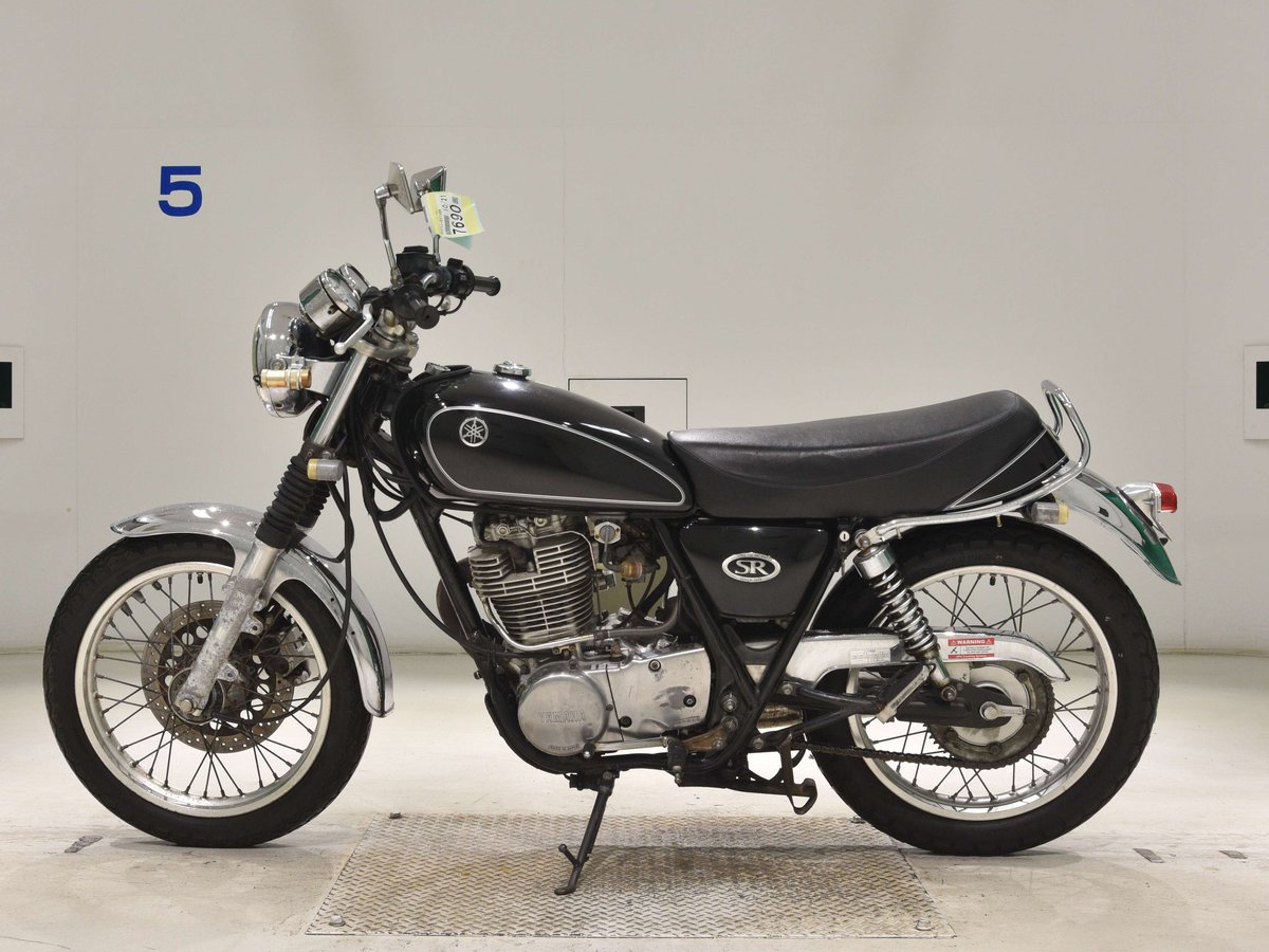 Yamaha SR400 2007, рама RH01J-017466 – мотоцикл из Японии с аукциона BDS, фото 2
