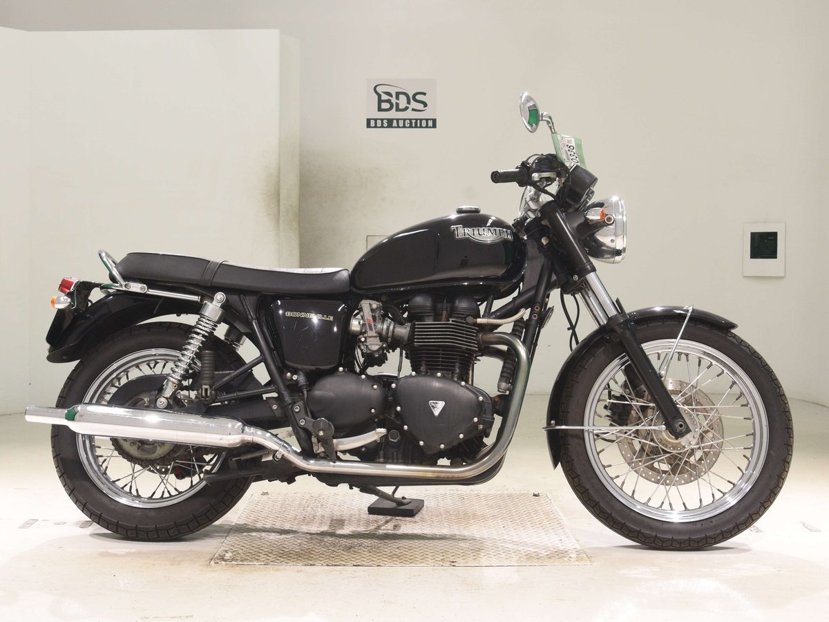 Triumph BONNEVILLE T100 2004, рама SMTTJ900TM4207202 – мотоцикл из Японии с аукциона BDS, фото 1