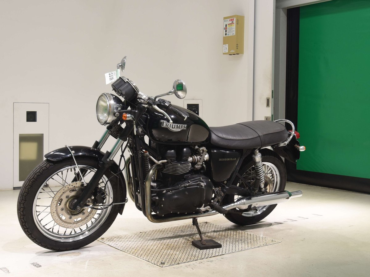 Triumph BONNEVILLE T100 2004, рама SMTTJ900TM4207202 – мотоцикл из Японии с аукциона BDS, фото 4