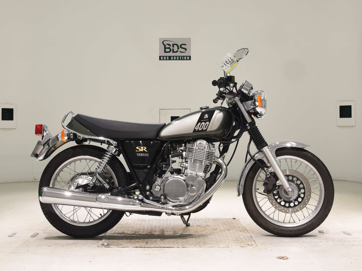 Yamaha SR400 2017, рама RH03J-008804 – мотоцикл из Японии с аукциона BDS, фото 1
