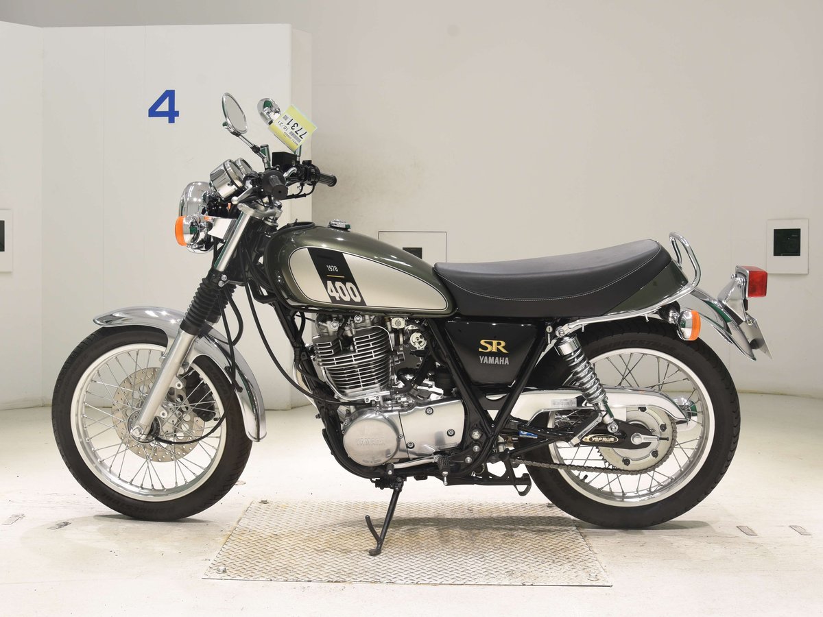 Yamaha SR400 2017, рама RH03J-008804 – мотоцикл из Японии с аукциона BDS, фото 2