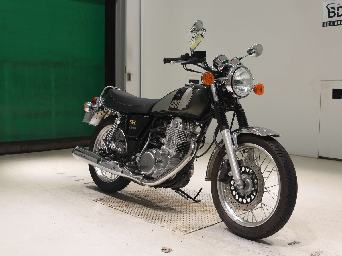 Yamaha SR400 2017, рама RH03J-008804 – мотоцикл из Японии с аукциона BDS, фото 3