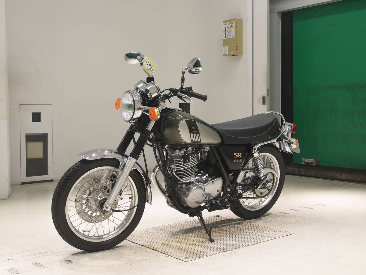 Yamaha SR400 2017, рама RH03J-008804 – мотоцикл из Японии с аукциона BDS, фото 4