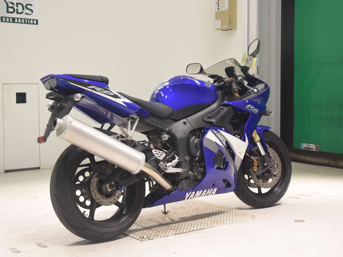 Yamaha YZF-R6, рама JYARJ095000003166 – мотоцикл из Японии с аукциона BDS, фото 5