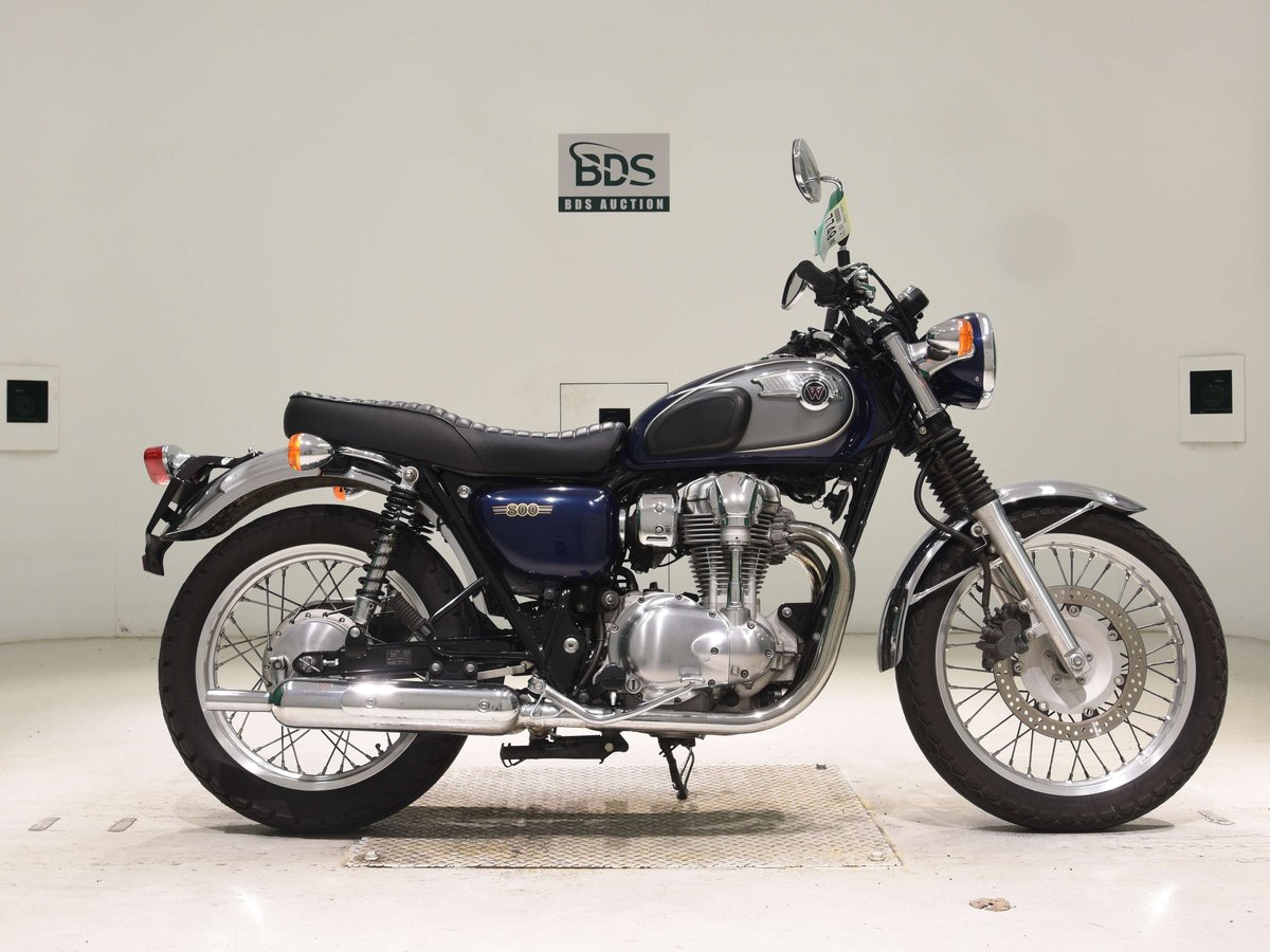 Kawasaki W800, рама EJ800A-019825 – мотоцикл из Японии с аукциона BDS, фото 1