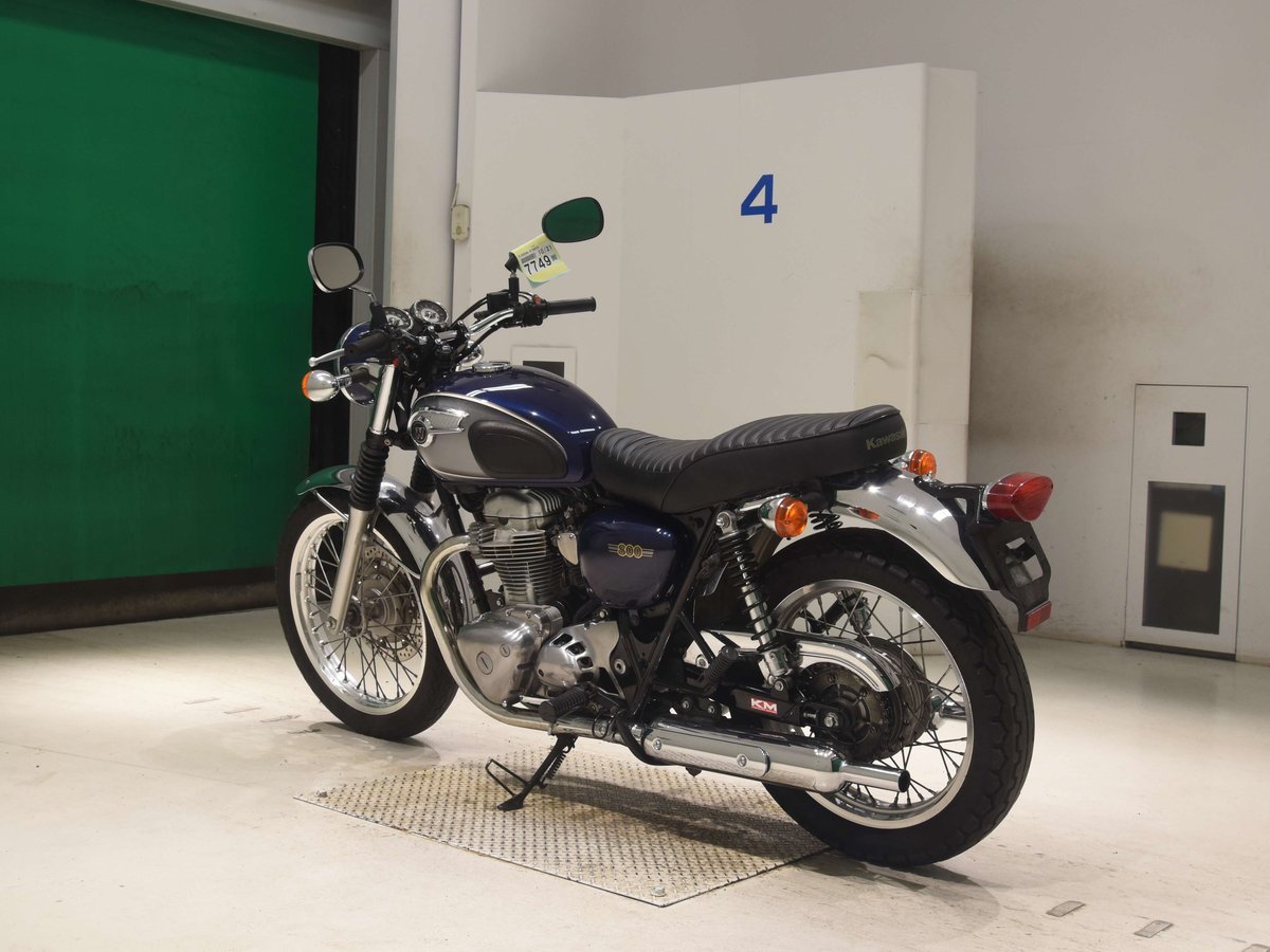 Kawasaki W800, рама EJ800A-019825 – мотоцикл из Японии с аукциона BDS, фото 6