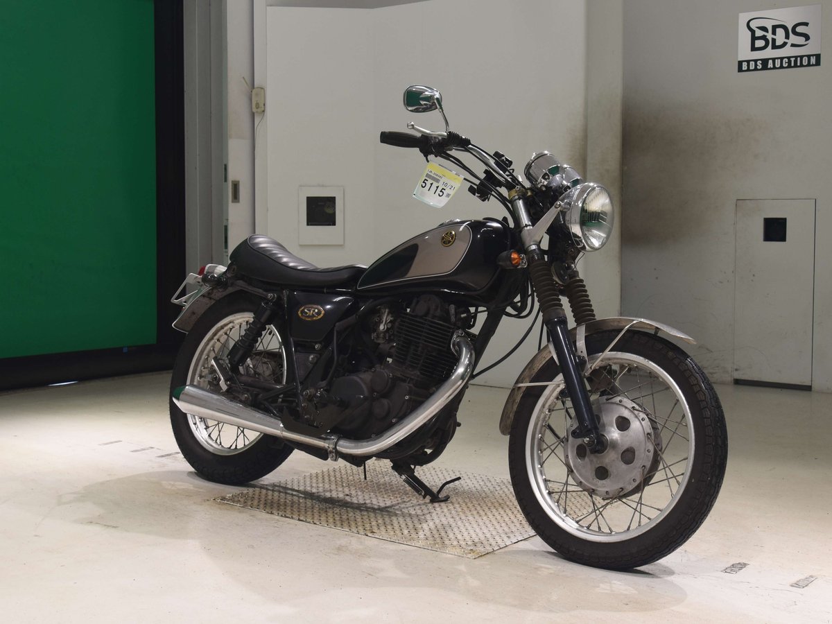 Yamaha SR400 1995, рама 1JR-309342 – мотоцикл из Японии с аукциона BDS, фото 3