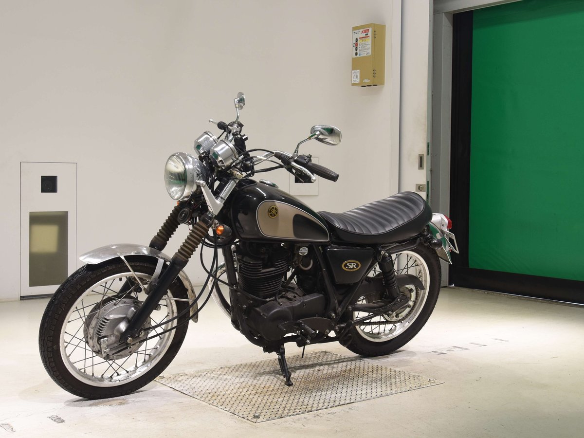Yamaha SR400 1995, рама 1JR-309342 – мотоцикл из Японии с аукциона BDS, фото 4