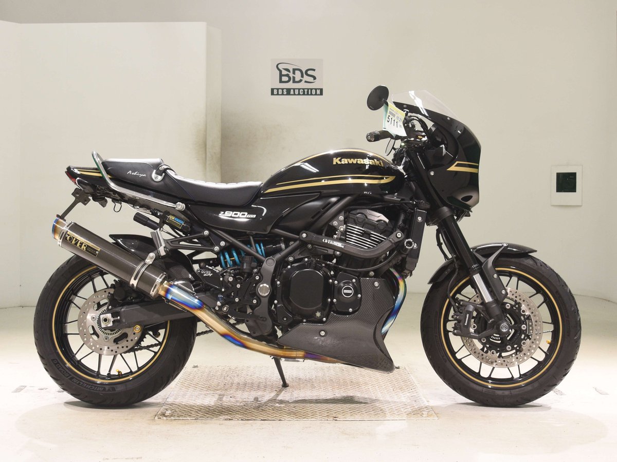 Kawasaki Z900RS CAFE 2022, рама ZR900K-013211 – мотоцикл из Японии с аукциона BDS, фото 1