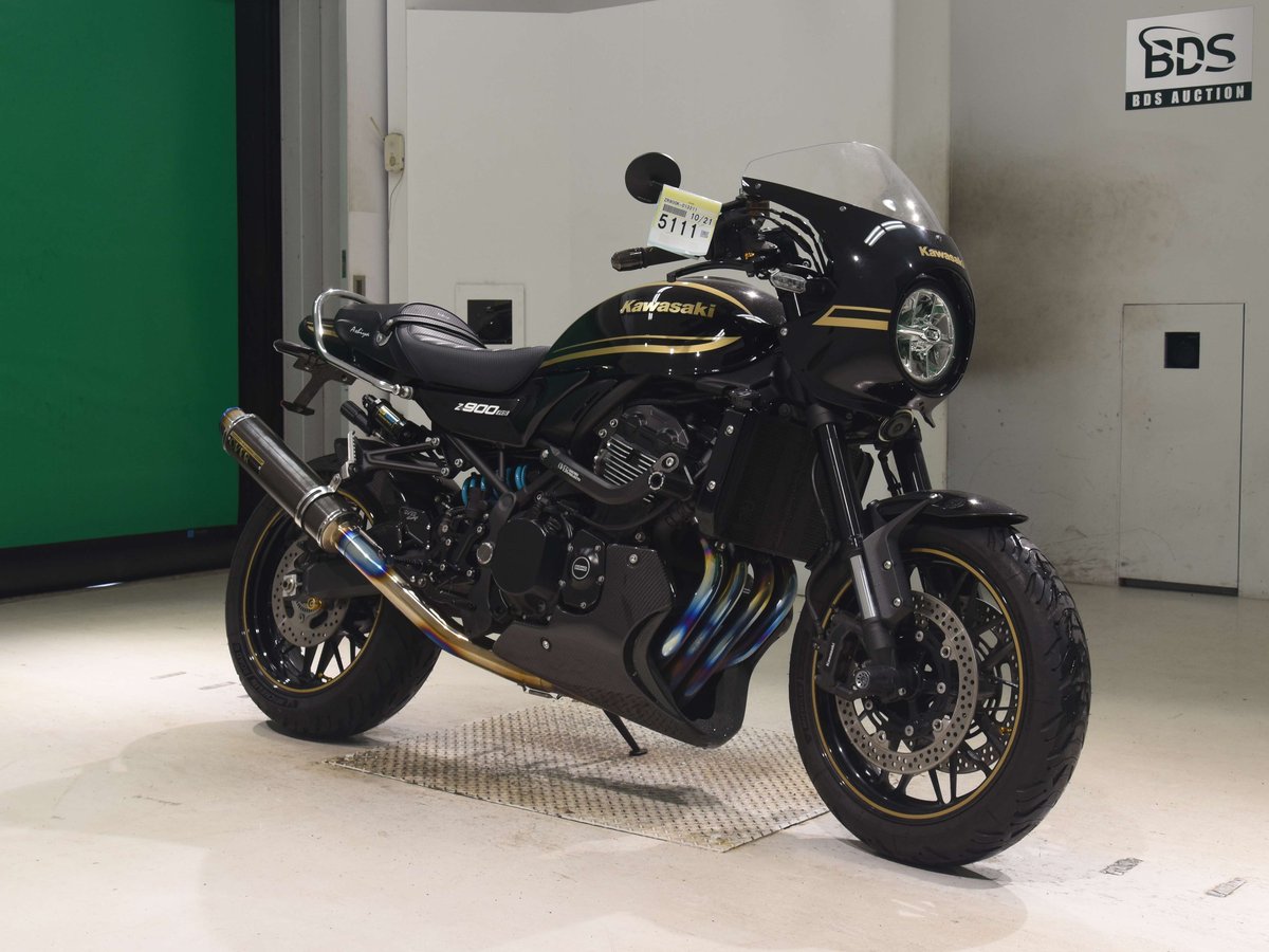 Kawasaki Z900RS CAFE 2022, рама ZR900K-013211 – мотоцикл из Японии с аукциона BDS, фото 3