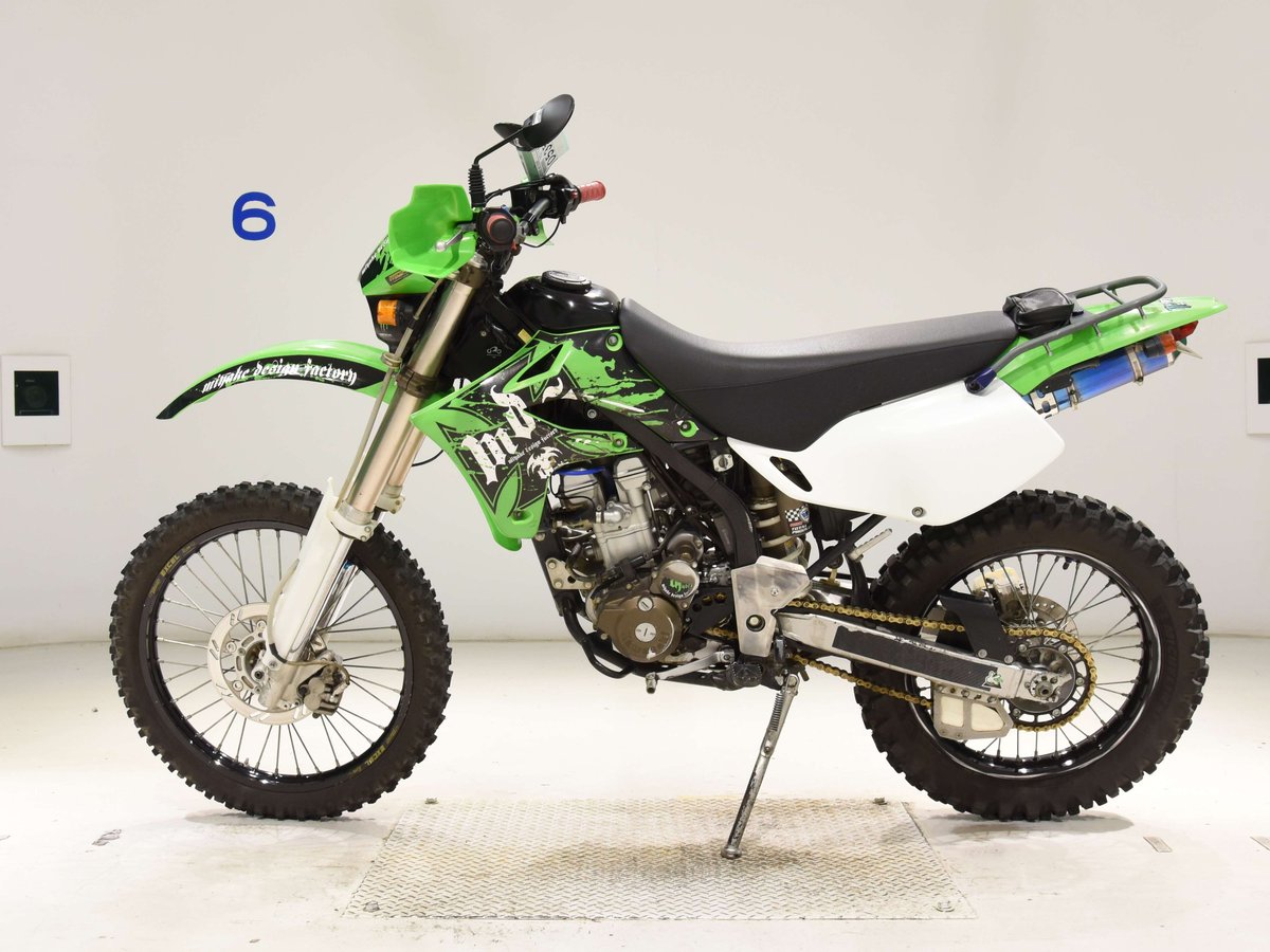 Kawasaki KLX250, рама LX250E-A11526 – мотоцикл из Японии с аукциона BDS, фото 2