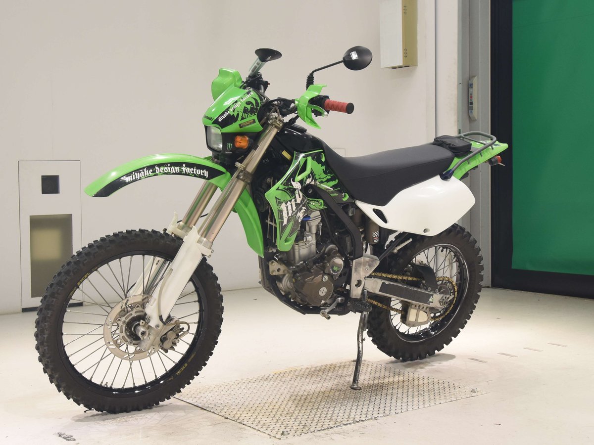 Kawasaki KLX250, рама LX250E-A11526 – мотоцикл из Японии с аукциона BDS, фото 4