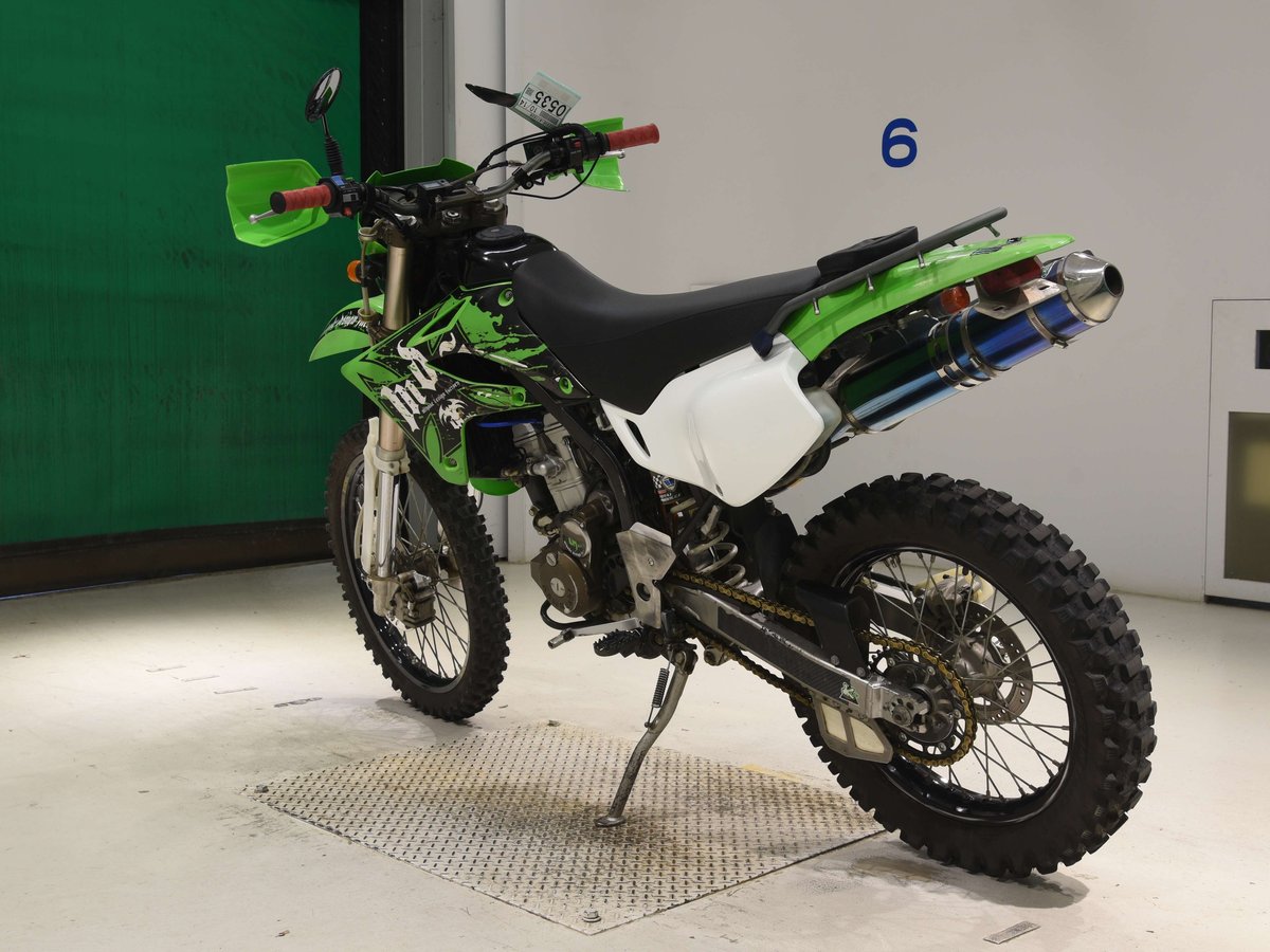 Kawasaki KLX250, рама LX250E-A11526 – мотоцикл из Японии с аукциона BDS, фото 6