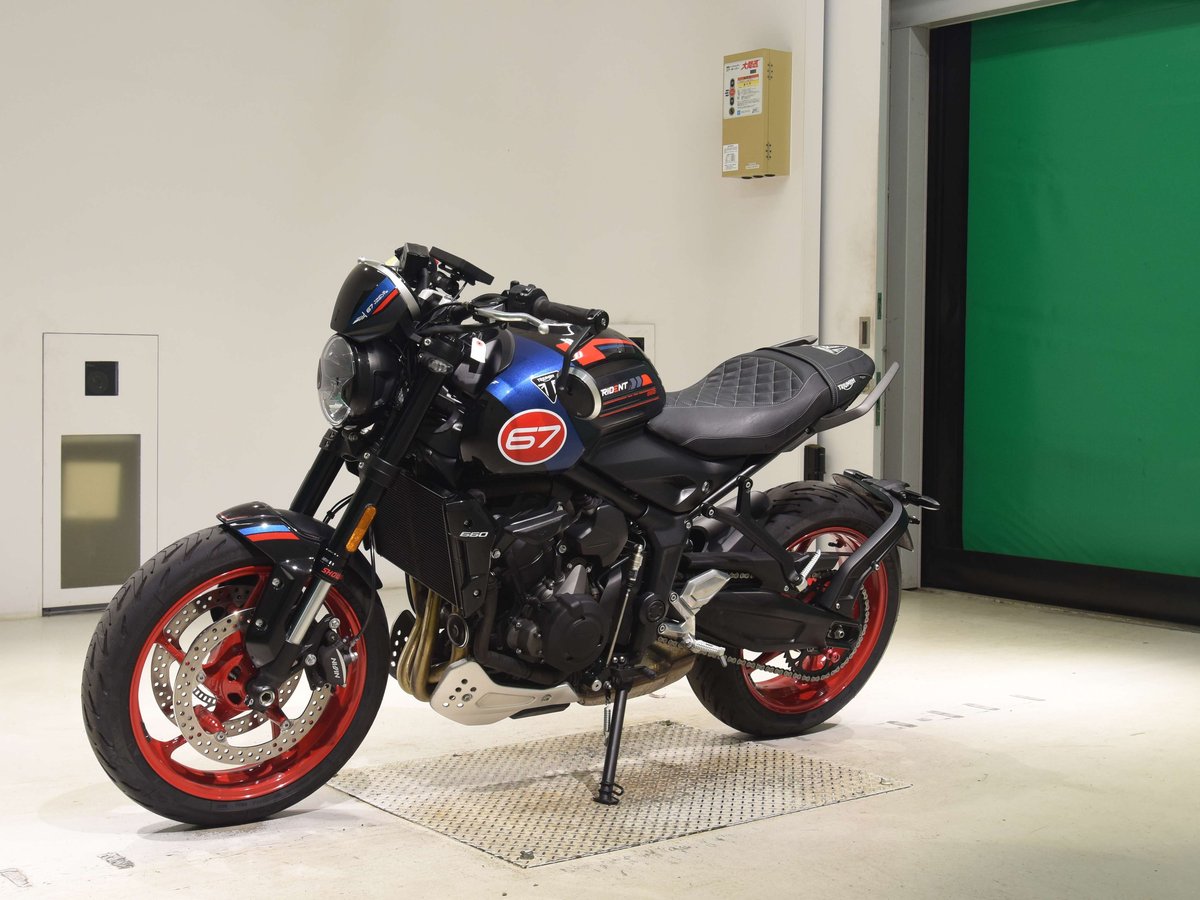 Triumph TRIDENT660 2025, рама SMTL21U47TTCK7333 – мотоцикл из Японии с аукциона BDS, фото 4