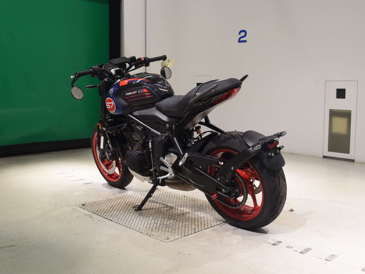 Triumph TRIDENT660 2025, рама SMTL21U47TTCK7333 – мотоцикл из Японии с аукциона BDS, фото 6