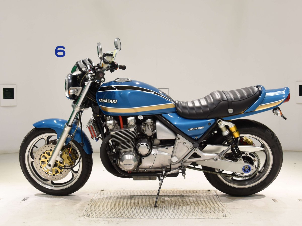 Kawasaki ZEPHYR1100 1993, рама ZRT10A-007084 – мотоцикл из Японии с аукциона BDS, фото 2